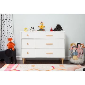 Babyletto Lolly 6-Drawer Double Dresser, Assembled