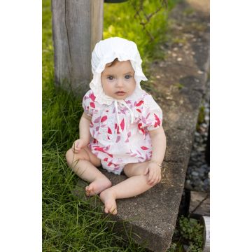 Mode Avent White eyelet butterfly romper 