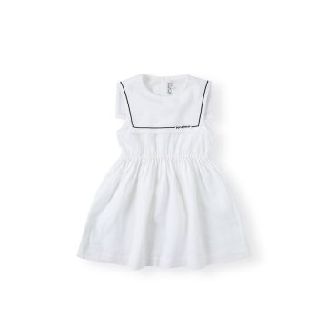 Bene Bene Marine Collar Dress Ivory 