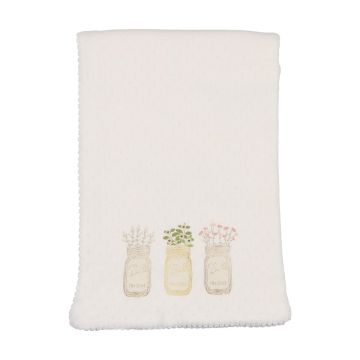 Bee and Dee Mason Jars Print Blanket