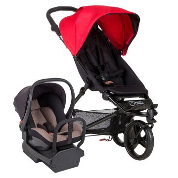Mountain Buggy Mini Travel System - Berry