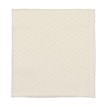 Mema KNits Winter White Bris Set Blanket