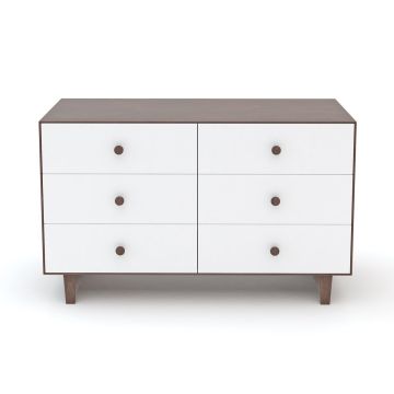 Ouef Rhea Merlin 6 Drawer Dresser walnut