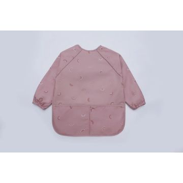 GHI Smock Bib - Rainbow Mauve