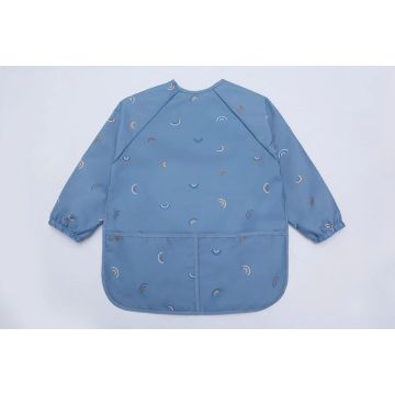 GHI Smock Bib - Rainbow Blue 
