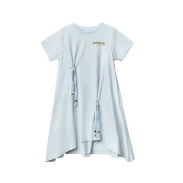 Rooie and Friends Mila Dress 3/4 Sleeve Blue