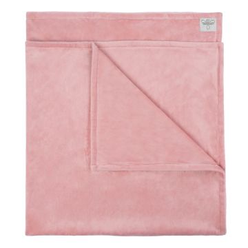 Swaddle Bee MinkyBee Stroller Blanket ~ Dusty Pink