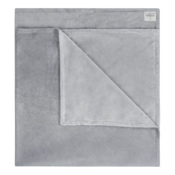 Swaddle Bee MinkyBee Stroller Blanket ~ Grey