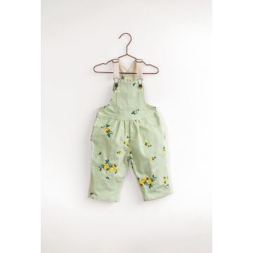 Please Mom Mint Lemon Overalls