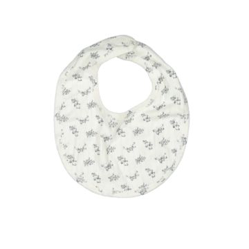 Lovely littles Pointelle Oaklyn Slate Bib