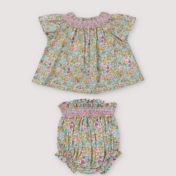 The New Society Andreas Baby Blouse/Bloomer Liberty