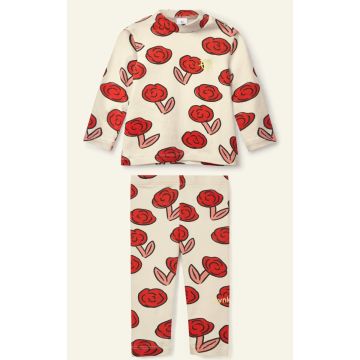 Wynken BABY MINI LENTO LS TEE And legging DANCING DAHLIA