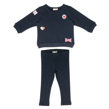 Crew Kids Navy Robyn Legging Set