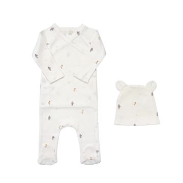 Koalav Baby Romper+Hat Set
