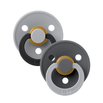 Bibs STUDIO Colour 2 Pack Fusion - Cloud Iron mix