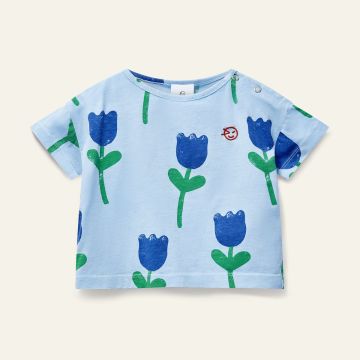 Wynken MINI KITE TEE Bird Blue