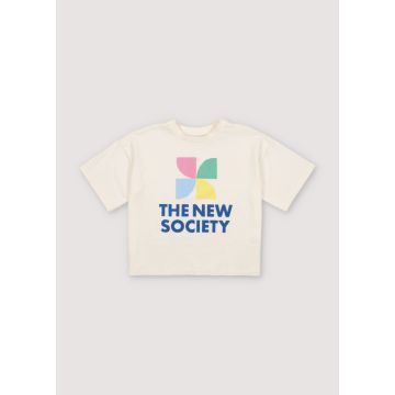 The New Society Mykonos T-shirt Coconut
