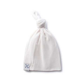 Jacqueline & Jac Knot Beanie Natural