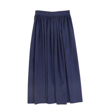 Valentina Pleated Maxi Circle Skirt 