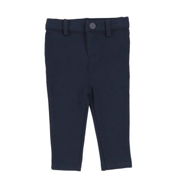 Lil Legs KNIT PANTS WITHOUT SEAM NAVY