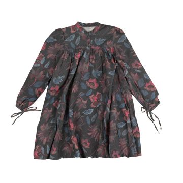Noma Line Floral Print Dress Navy