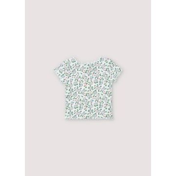 The New Society Nicolette Baby Tee/Short Jasmine Flowers Print