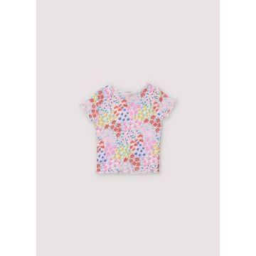 The New Society Nicolette Baby Tee/Short Anemone Print