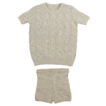 Noma MARLED TEXTURED 2PC KNIT Lt. Blue