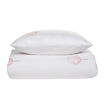 Effiki QUILTED BEDDING EFFIKI - COTTON CANDY WHITE/PINK