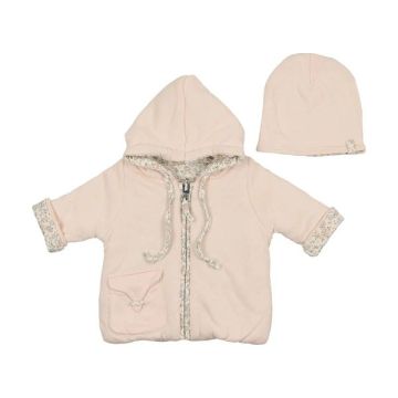 Bee & Dee Organic Ditsy Jacket Champagne Pink 