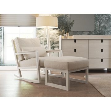 Moonlit Organic Collection Rocker + Ottoman