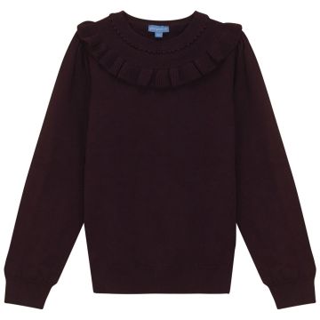 Pompomme RUFFLE SWEATER
