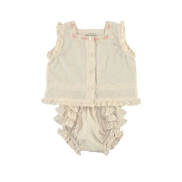 Bebe Organic Luna Baby Set Antique Lace