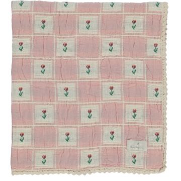 Bebe Organic Bella Special Blanket Tullip Checks