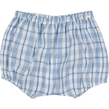 Louis Louise BLOOMER LONDON COTTON CREPE CHECk Blue