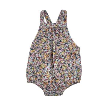 Best Frendz Printed Floral Twill Romper