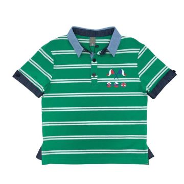 Best Frendz Green Flag Logo Rugby S/S