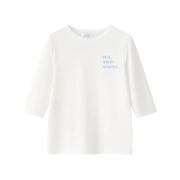 Coco Blanc 3/4 White Tee