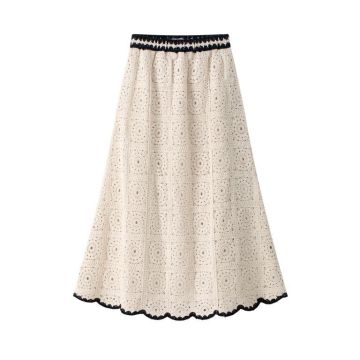 Coco Blanc Crochet Skirt 