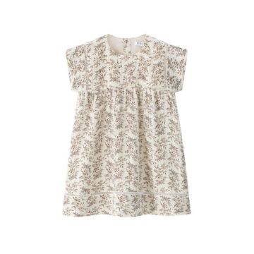 Coco Blanc Floral Dress Short Sleeve