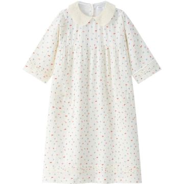 Coco Blanc Cherry Guaze Dress