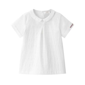 Coco Blanc Peter Pan Linear Shirt
