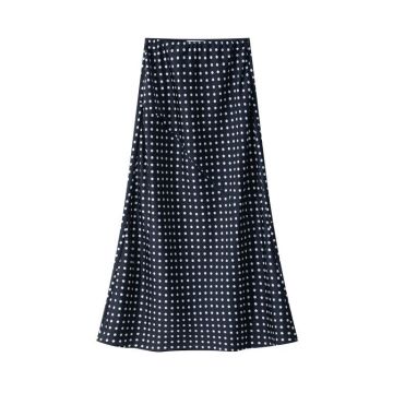 Coco Blanc Polka Dot Slip Skirt 