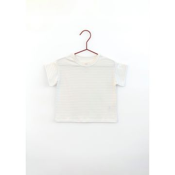 Please Mom Stripe Short Sleeve Tshirt