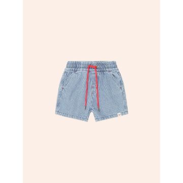 HUXBABY DENIM STRIPE SHORT