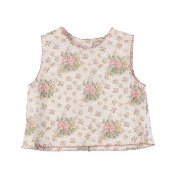 Babe & Tess Emma top And Giselle Bloomer Set Mini Flowers