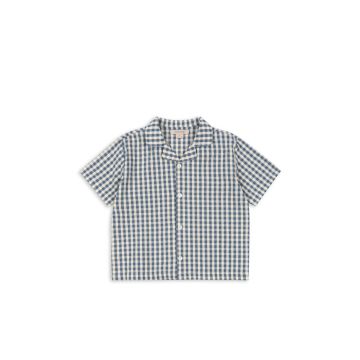 Konges Soljd Kim Ss Shirt Gots Captains Blue Check