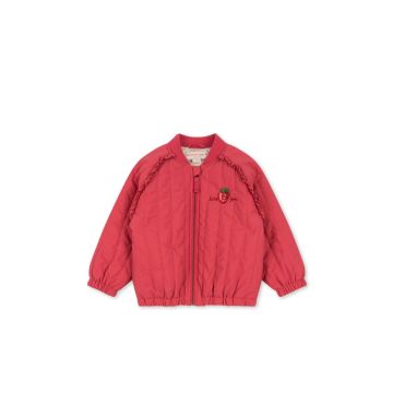 Konges Soljd Juno Sparkle Bomber Jacket Raspberry Wine