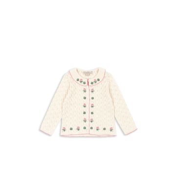 Konges Soljd ROSIER CARDIGAN OFF WHITE