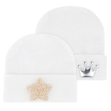 Ely's & Co 2 Pack Hospital Hats - White